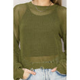 Load image into Gallery viewer, Distressed Knit Sweater