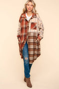 Load image into Gallery viewer, Plus Flannel Plaid Oversized Shacket