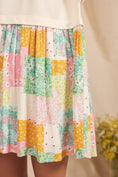 Load image into Gallery viewer, PATCHWORK CONTRAST SWEATSHIRT DRESS
