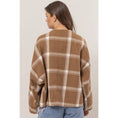 Load image into Gallery viewer, Plaid Pattern Oversized Jacket
