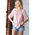 Load image into Gallery viewer, Smocked Neck Puff Sleeve Top
