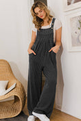 Load image into Gallery viewer, Knit Button Sling Wide-Leg overall Jumpsuit
