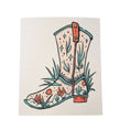 Load image into Gallery viewer, Western Cowboy Boot Swedish Sponge Cloth
