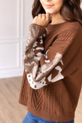 Load image into Gallery viewer, Festive Fawn Sweater
