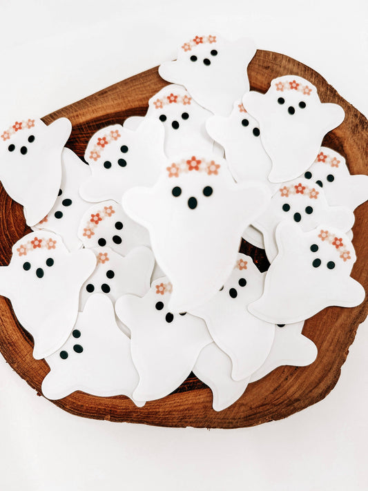 Boo the Boho Ghost Sticker