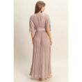 Load image into Gallery viewer, Tie-Front Lace Long Duster
