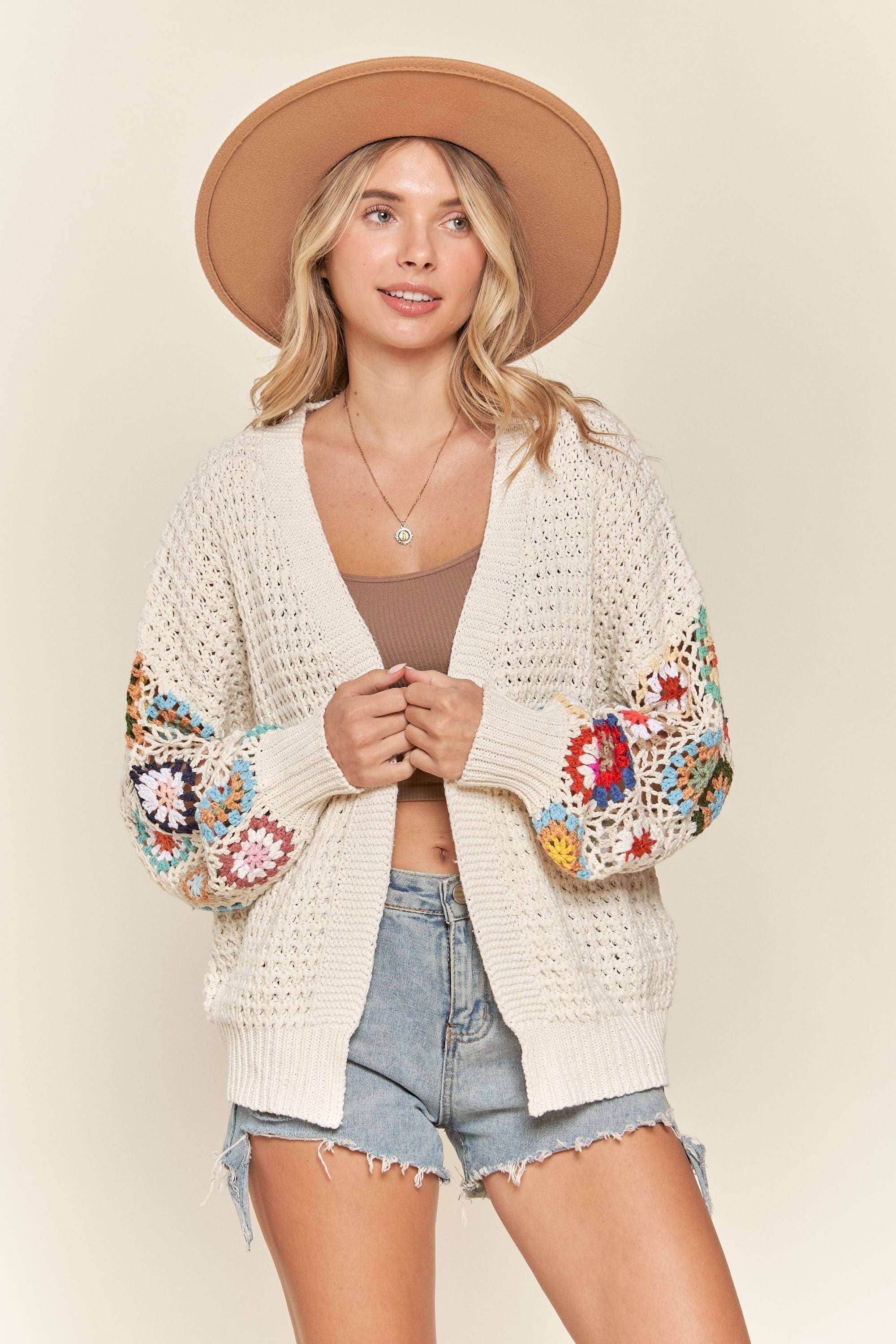 MULTI PATTERN CARDIGAN