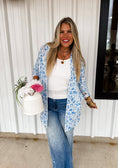 Load image into Gallery viewer, BLUE SPRING PRINT LOLA CARDIGAN
