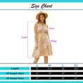 Load image into Gallery viewer, Halter Neck Babydoll Dress With Asymmetrical Bias Patchwork
