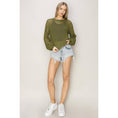 Load image into Gallery viewer, Distressed Knit Sweater
