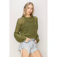 Load image into Gallery viewer, Distressed Knit Sweater
