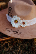 Load image into Gallery viewer, Floral Dolly Parton Western Hat
