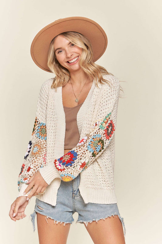 MULTI PATTERN CARDIGAN