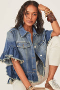 Load image into Gallery viewer, Cassy Short Sleeve Denim Jacket | S-2XL
