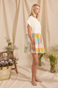 Load image into Gallery viewer, PATCHWORK CONTRAST SWEATSHIRT DRESS
