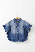 Load image into Gallery viewer, Cassy Short Sleeve Denim Jacket | S-2XL
