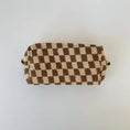 Load image into Gallery viewer, Checkered Pattern Make Up Bags
