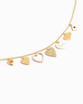 Load image into Gallery viewer, Love Multi Heart Charm Necklace
